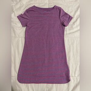 Vineyard Vines Blue and Red Striped Dress